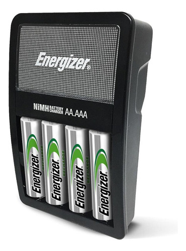 Cargador De Pilas Energizer Maxi Para Pilas AA Y AAA + 2 Pilas AAA 1.2v Recargables