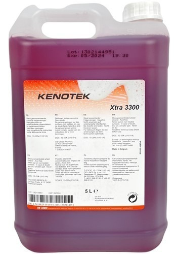 Kenotek Xtra 3300 5 L  Potente Concentrado Limpiador Llantas