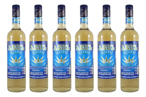 Pack De 6 Licor De Agave Azul Extremo 1 L