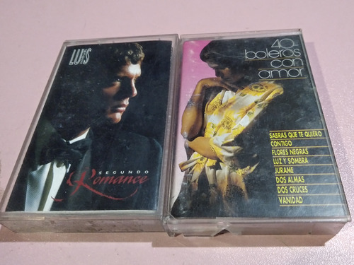 Luis Miguel Segundo Romance + Regalo Cassette Cinta Tape Vhs