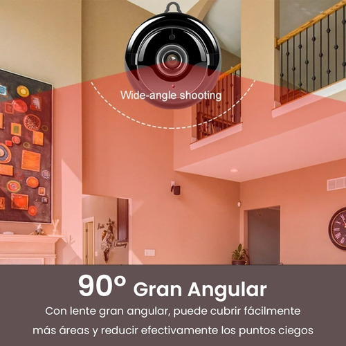 Imagen 6 de 10 de Mini Cámara Inalámbrica 1080p Wifi Visión Nocturna - Otec