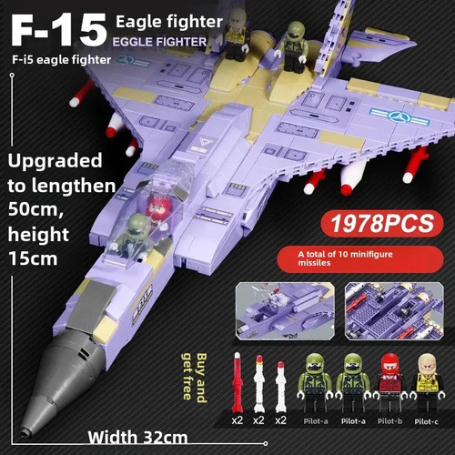 Eagle Fighter (41047) - Nuevo Edificio De Aviones De Combate