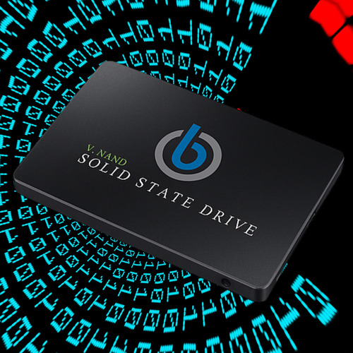Ssd 500gb 12gb extra vostok-1 para pc e notebook 2.5 sata Iii alta velocidade pronto para uso Ib informática preto