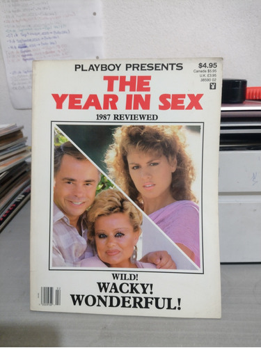 Revista Playboy Presents The Year In Sex 1987 B225r