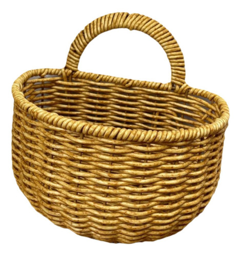 Canasta De Colgantes Imitación De Rattan Canasta De
