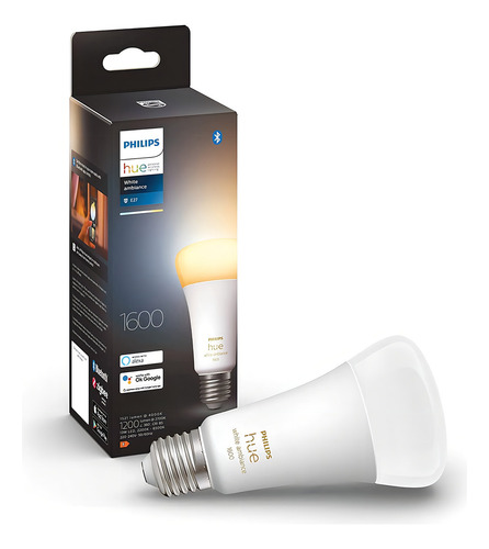 Philips Hue Bombilla Led Inteligente Wa 13w A67 E27 Eur Color De La Luz Blanco Cálido