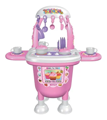 Cocina de plástico para niñas sales