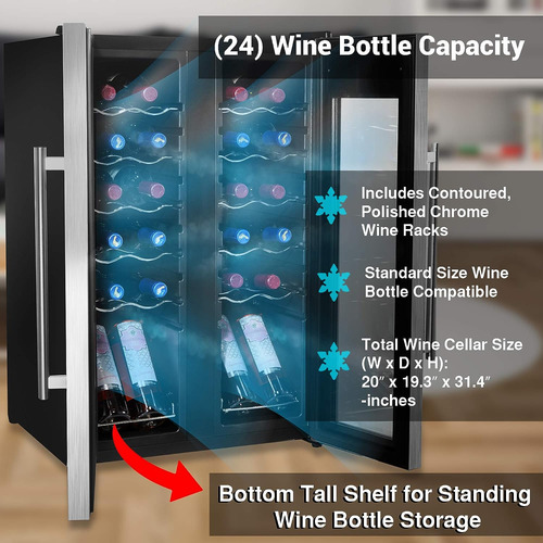 Cava De Vinos Frigobar Botellas 24 Botellas