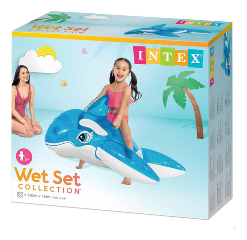 Salvavidas Montable De Ballena Intex 58523