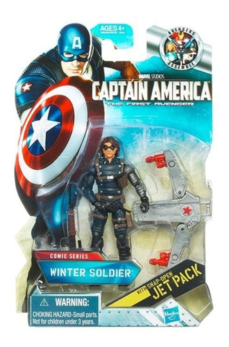 Figura De Acción De Hasbro Marvel Captain America Movie