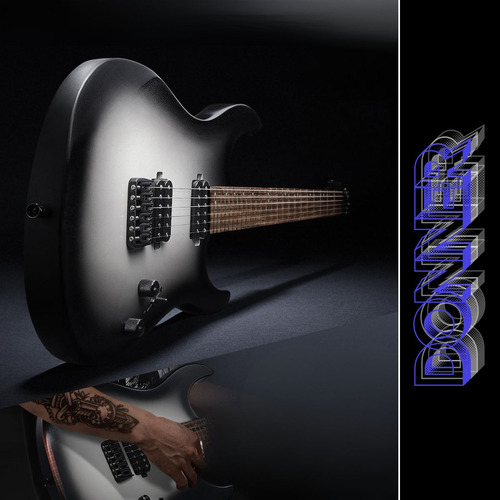 Guitarra Donner Dmt-100 Cor Dmt-100 Graphite
