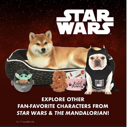 Star Wars For Pets Love Themed Plush Dog Toys - Soft Star Wa