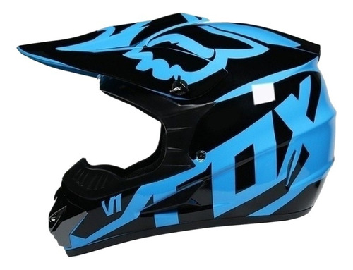 Casco Slick Blanco Motocross Enduro Mtb 2022