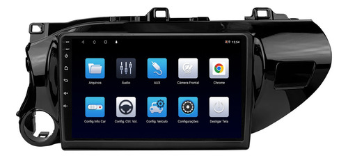 Multimidia Hilux 17/21 9p Adak G2 Android Carplay 2gb 64gb