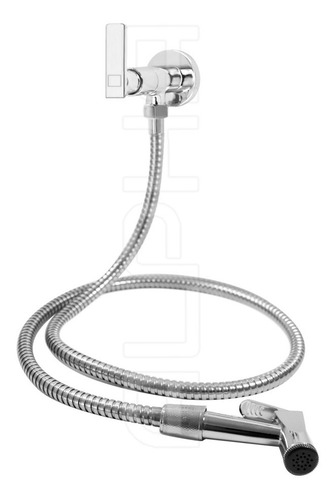 Ducha Higiênica Luxo Metal Cromado Acionamento 1/4 Volta C73