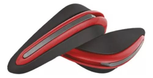 Cubre Manos Puños Off Road Spoiler Rojo/negro 14mm