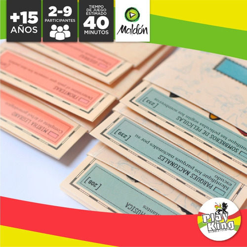 Imagen 6 de 10 de Juego De Mesa El Ilustrado Maldon Playking