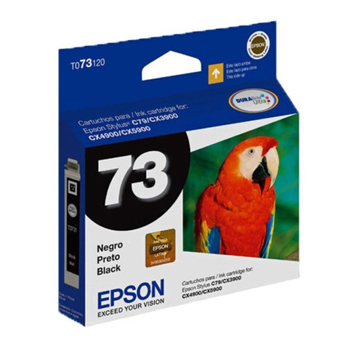 Cartucho Epson T073 Negro Cx3900/t30/tx220 5ml T073120-a /vc