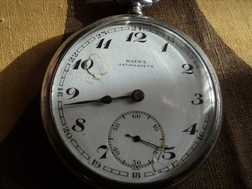 Reloj Antiguo De Bolsillo Marca Moeris