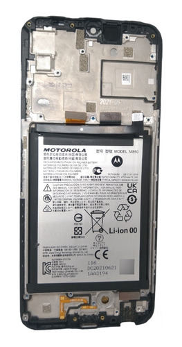 Display Completo+ Bateria Moto G50 5gmarco Original Xt2149-1