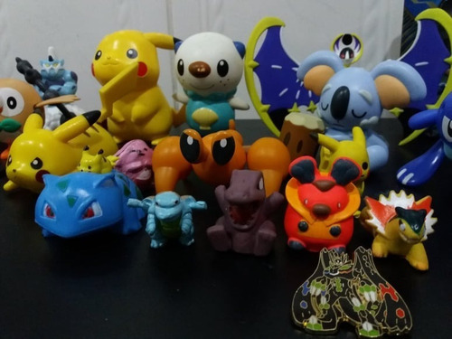 Kit Com 35 Brinquedos Pokemon Originais