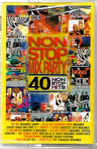 Cassette  Non Stop Mix Party - 40 Non Stop Hits 