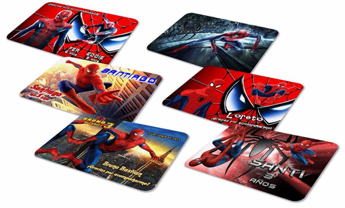 30 Manteles Personalizados Spiderman Araña Envío Gratis