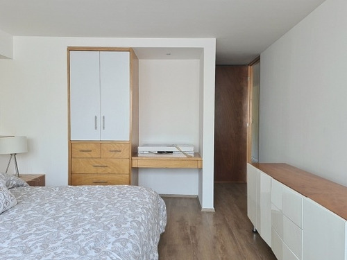 Imagen 8 de 16 de Departamento En Renta Amueblado Con Balcon En Campos Eliseos