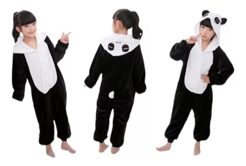 Pijama Y Disfraz Enterito Polar Niña Niño Osito Panda