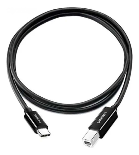 Cable Ugreen Usb-c A Usb 2.0 Print 2m 50446 Black