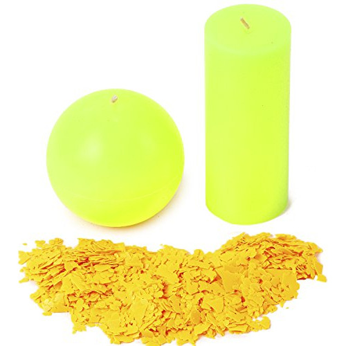 Candle Shop - Bright Yellow Color 2 Oz- Dye Chips For Making