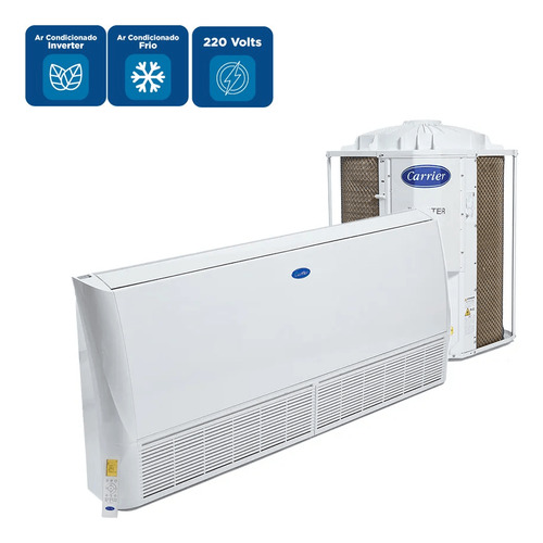 Splitteto Inverter Carrier Connect Xpower 31000btu Frio 220v