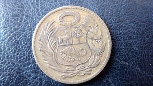 Moneda Peru 1 Sol De Oro 1958(x689