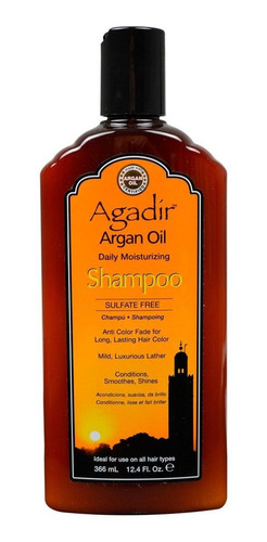 Shampoo Y Acondicionador Hidratante Agadir Con Aceite Argán