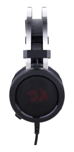 Imagem 3 de 4 de Fone de ouvido on-ear gamer Redragon Scylla preto