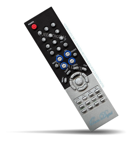 Control Remoto Para Todos Los Tv Samsung Bn59-00490a De Tubo
