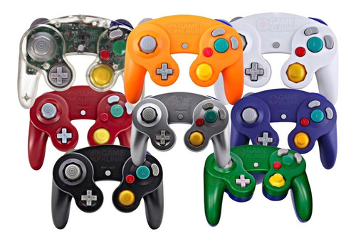 Control Compatible Con Gamecube Alambrico Colores Teknogame