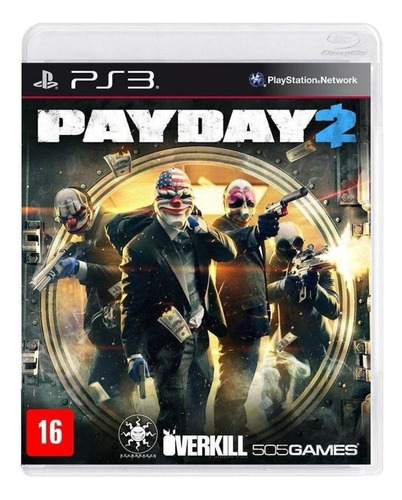 Payday 2 Standard Edition 505 Games Ps3  Físico - Original (Recondicionado)