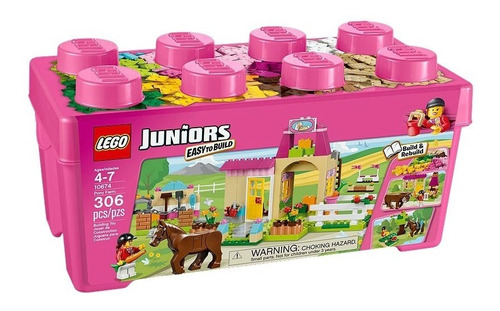 Lego Juniors 10674 Granja De Los Ponis 306 Piezas Original