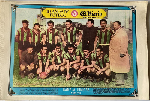 Rampla Juniors 1949 / 1950 Poster, 60 Años De Fútbol Ez2c
