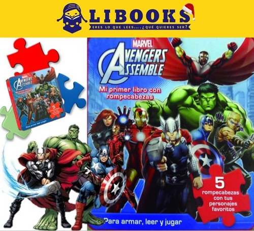 Avengers Mi Primer Libro Rompecabeza 