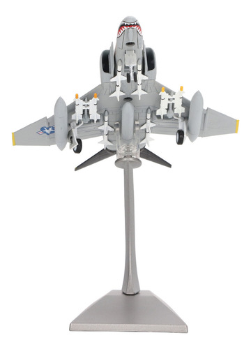 Avión De Combate Modelo De Aleación De Metal A Escala 1:100