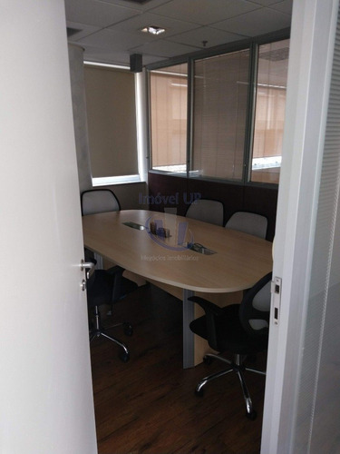 Imagem 9 de 11 de Sala De 120m² No Jardins, Todo Equipada E Mobiliada, Pronta Para Uso !! - V-1950
