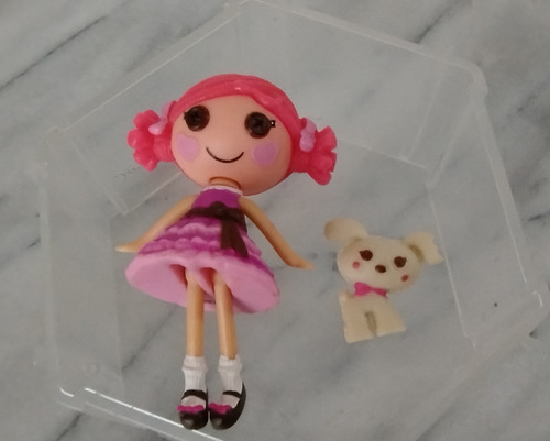 Mini Lalaloopsy Toffee Cocoa Cuddles 8cm Usado (Usado)