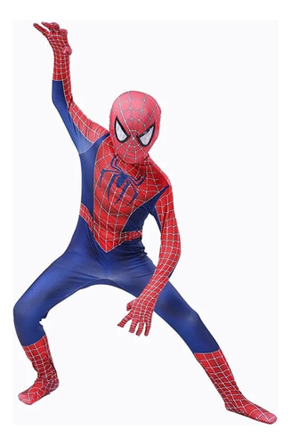 Disfraz De Niño Spiderman - Disfraz Niño Super Heroes - Disfraz Hombre Araña Negro