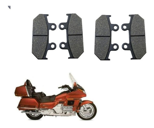 Balatas Delanteras Goldwing 1500 Honda 88-00 F124 2 Jgs