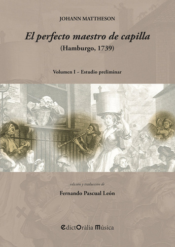 Libro Johann Mattheson: El Perfecto Maestro De Capilla (h...