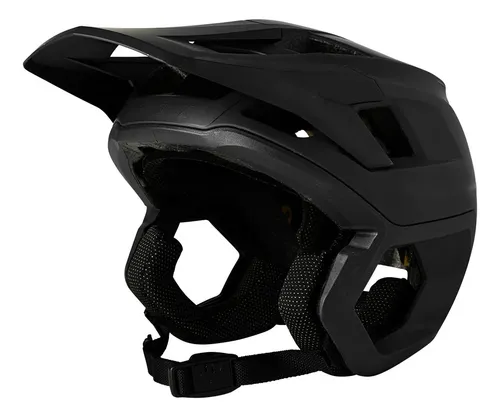 Casco fox negro mate hotsell