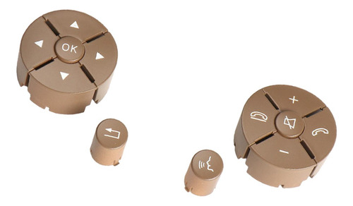 Botones De Interruptor De Volante Conjunto De Beige