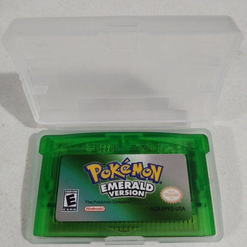 Pokemon Emerald Version Esmeralda Game Boy De Pikachu Gba (Usado)